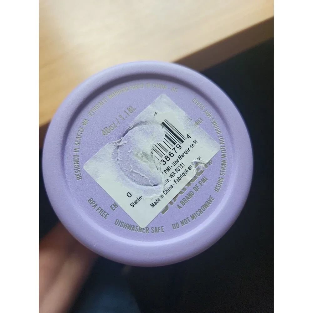 Stanley Purple Stainless Steel Tumbler 40oz w/ Straw - Picture 9 of 9